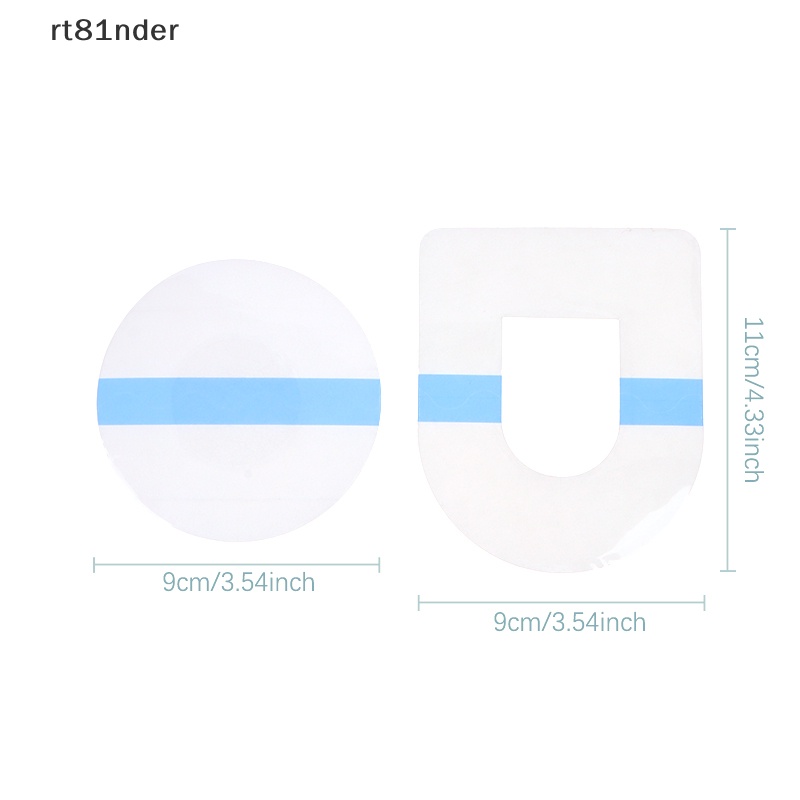 Bộ 10 Miếng Dán Cảm Biến Trong Suốt Chống Thấm Nước CGM