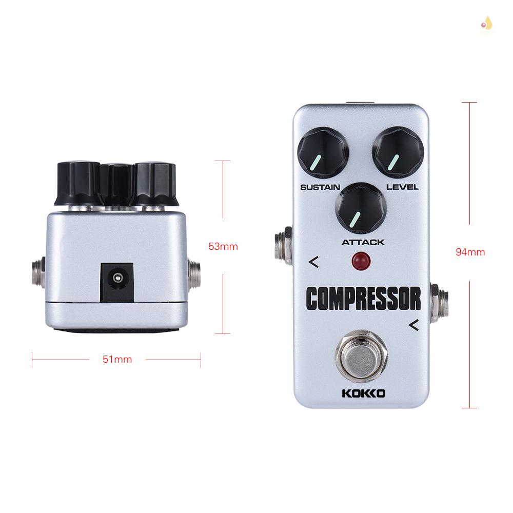 Bàn Đạp Hiệu Ứng Đàn Guitar KOKKO FCP2 Mini Di Động Tiện Dụng