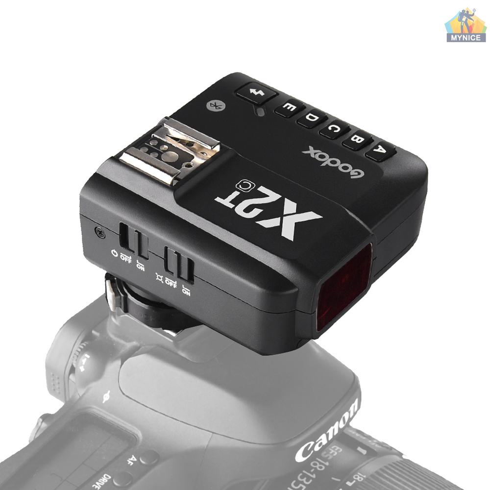 Bộ Kích Hoạt Đèn Flash Không Dây 1 / 8000s HSS 2.4G Cho Máy Ảnh Godox V1 TT685C TT350C V860II-C TT600 AD200 AD200Pro