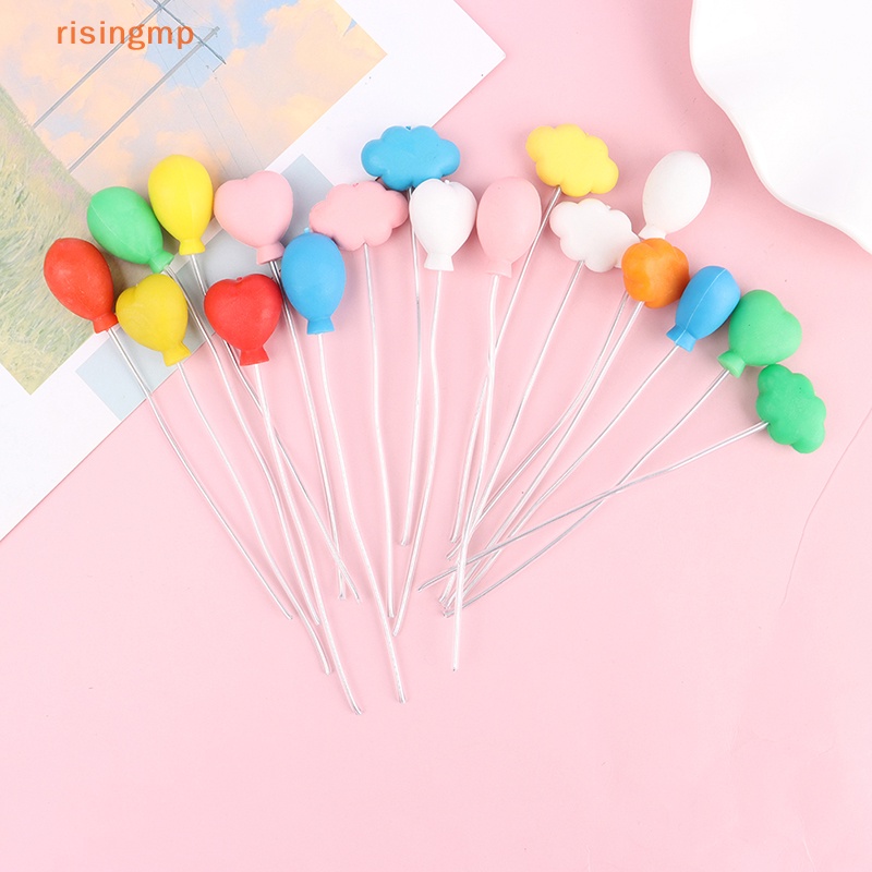 Set 6 Bong Bóng Mini Nhiều Màu Sắc Trang Trí Nhà Búp Bê