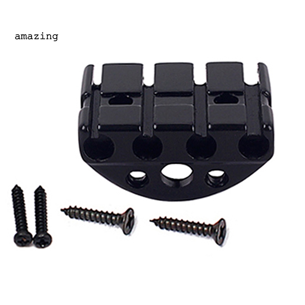 Bộ Ốc Vít Khóa Cầu Đàn Guitar Điện 4 Dây DIY Chuyên Dụng