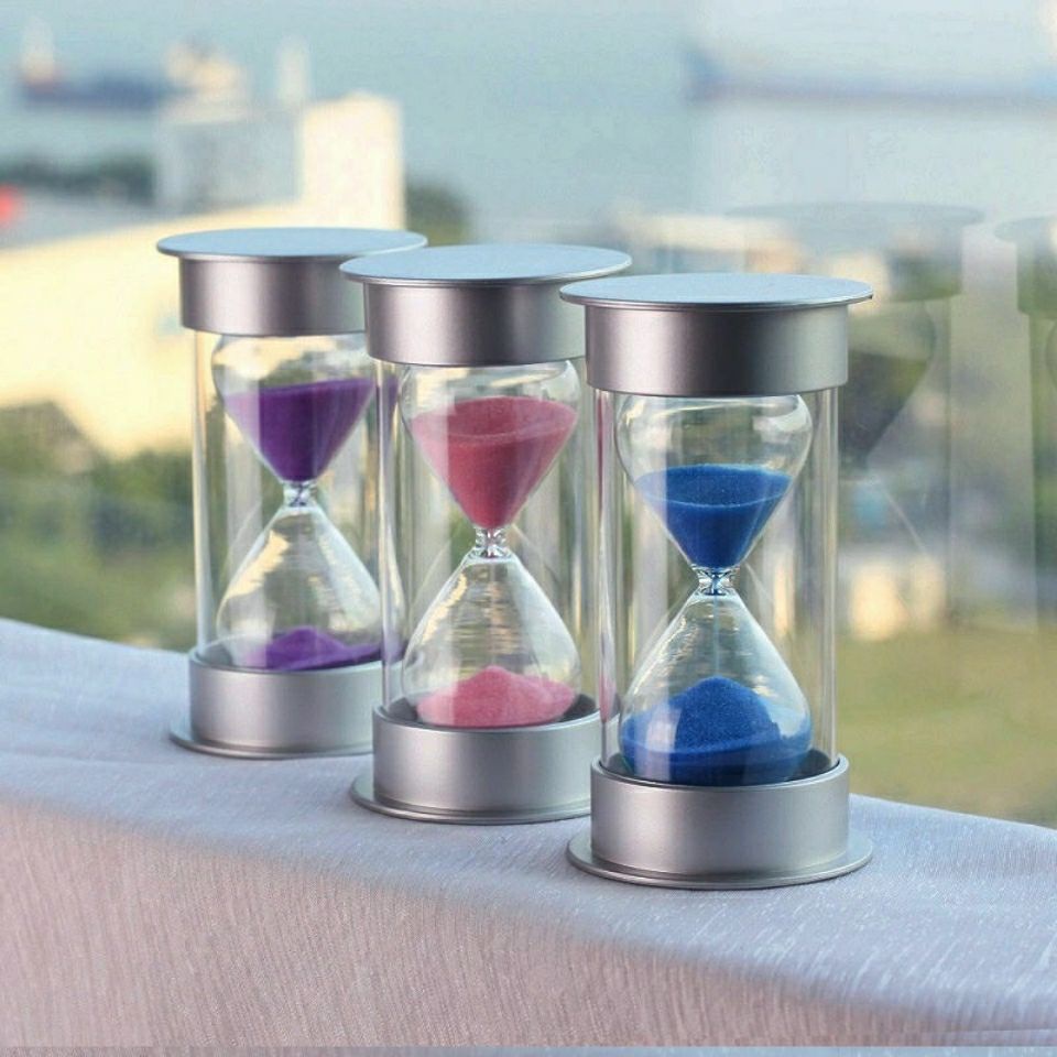 Đồng Hồ Cát 5-60 Phút Chống Sốc Sáng Tạo Thích Hợp Làm Quà Sinh Nhật Cho Bé