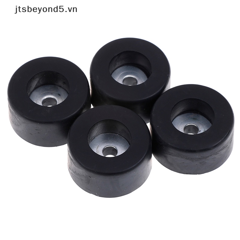 JY 4 cái Loa chống sốc chân Pad đệm cao su chân giảm xóc pad cơ sở 38mm x 19mm ..