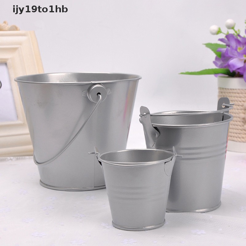 Mini Kim Loại Đầy Màu Sắc Xô Kẹo Keg Thùng Wedding Party Ủng Hộ Trang Trí DIY mới