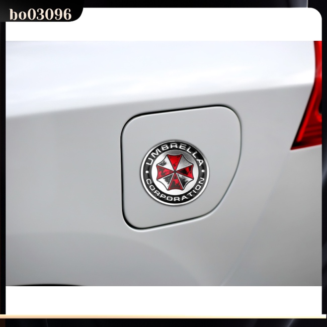 Decal Nhôm Hình Tập Đoàn Umbrella 3d Cho Xe Hơi Kia Nissan Hyundai