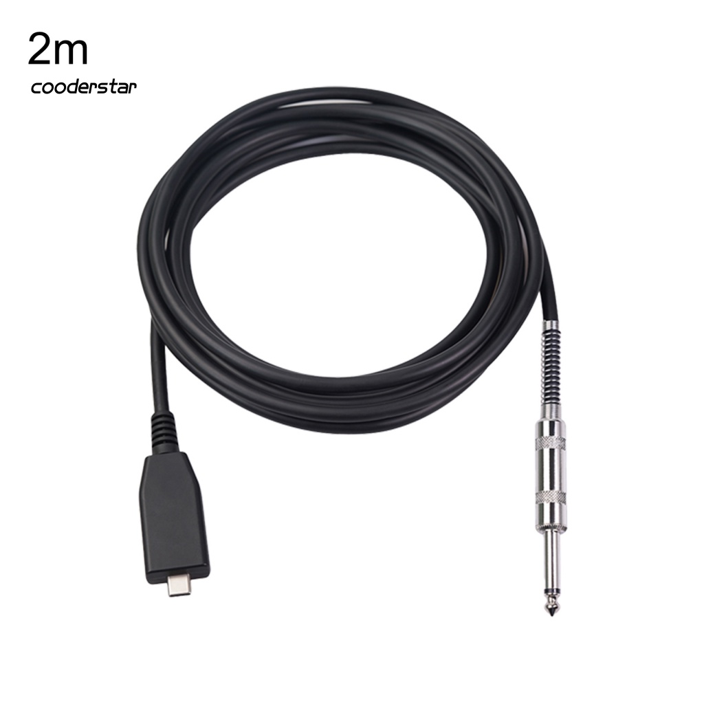 Dây Cáp Chuyển Đổi Từ Giác Cắm Type-C Sang Cổng Cắm 6.35mm Cho Đàn Guitar