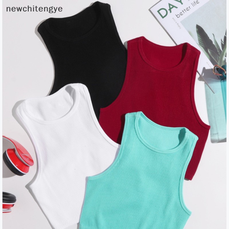 Áo Croptop Dệt Kim Phong Cách Thể Thao Thời Trang Đường Phố Cho Nữ