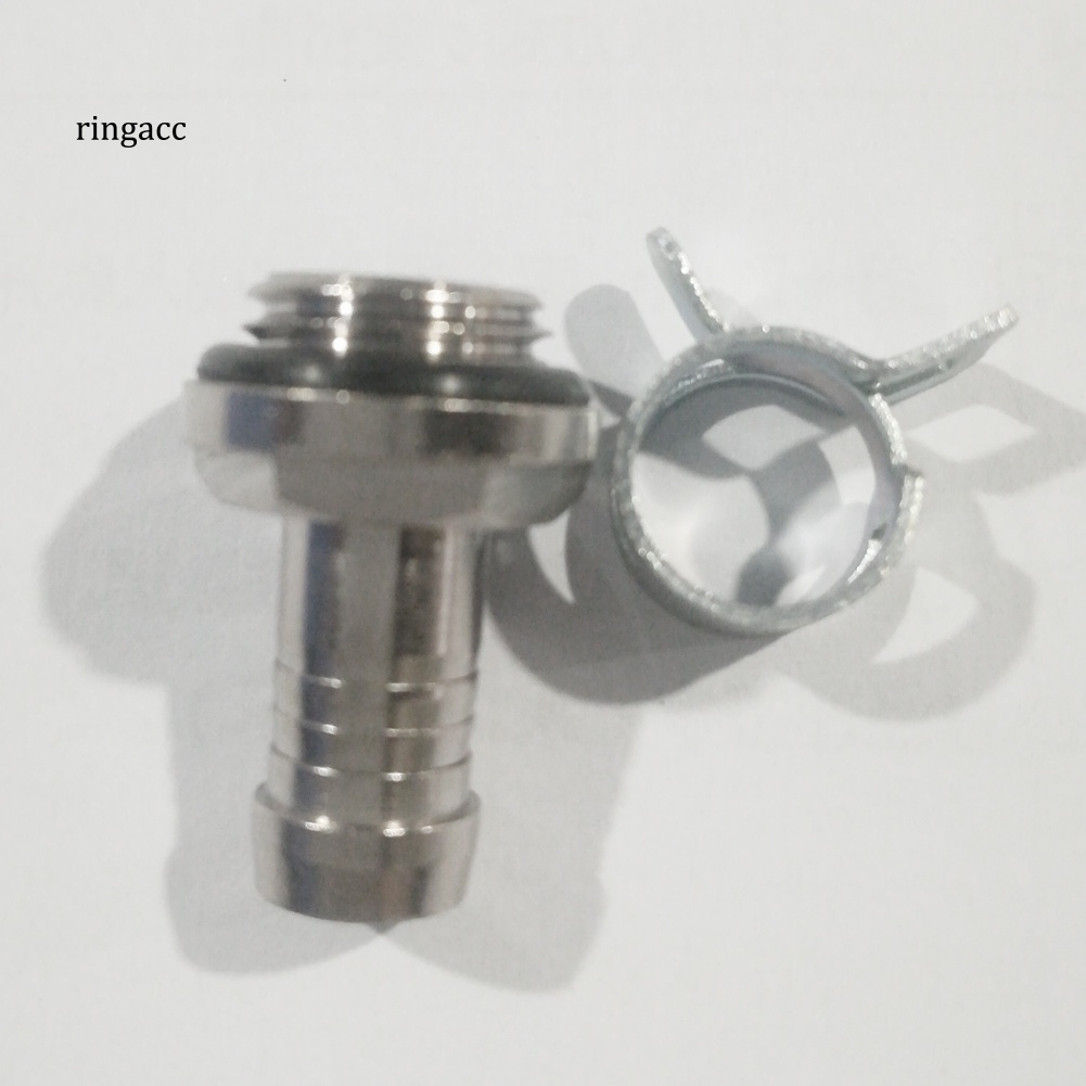 Bộ Tản Nhiệt Nước Làm Mát Bằng Chromed DEL Kích Thước 3 / 8inch ID Turbing G1 / 4