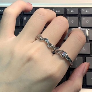 Nhẫn Hở Hình Đá Mặt Trăng 