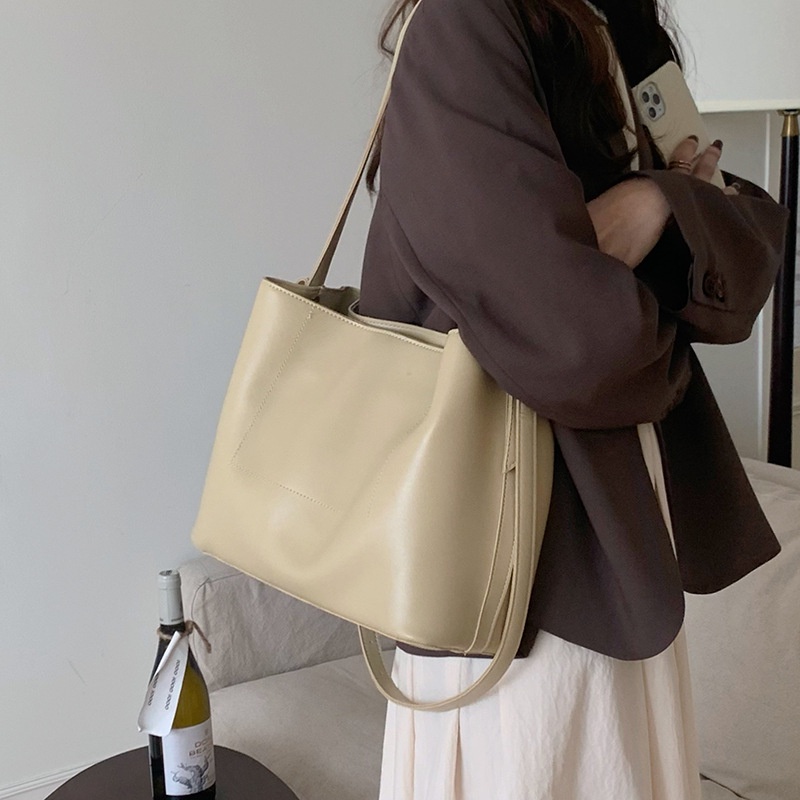 Túi Xách Đeo Vai Sức Chứa Lớn Phong Cách retro Thời Trang Cho Nữ