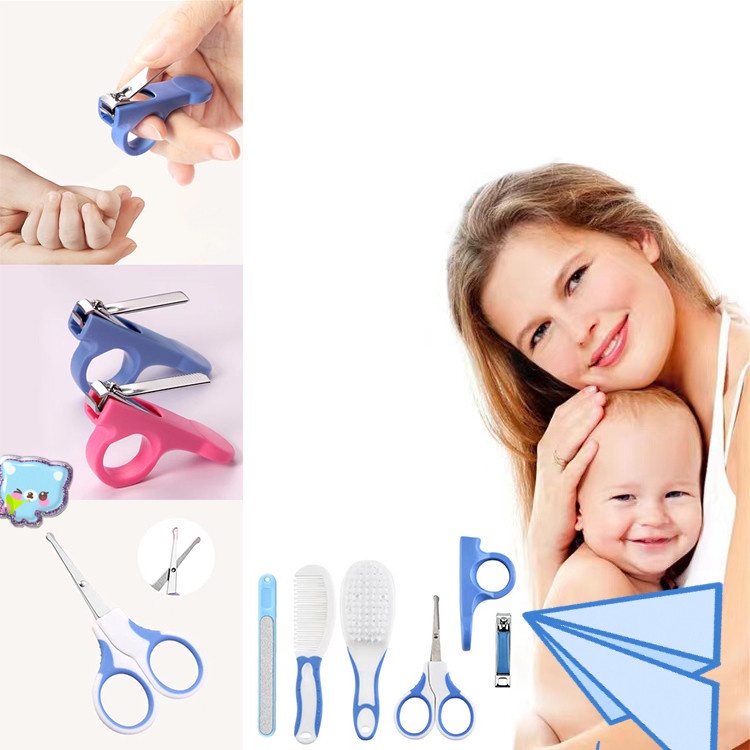 Bộ 6 Dụng Cụ Chăm Sóc Móng Tay Cho Bé Sơ Sinh