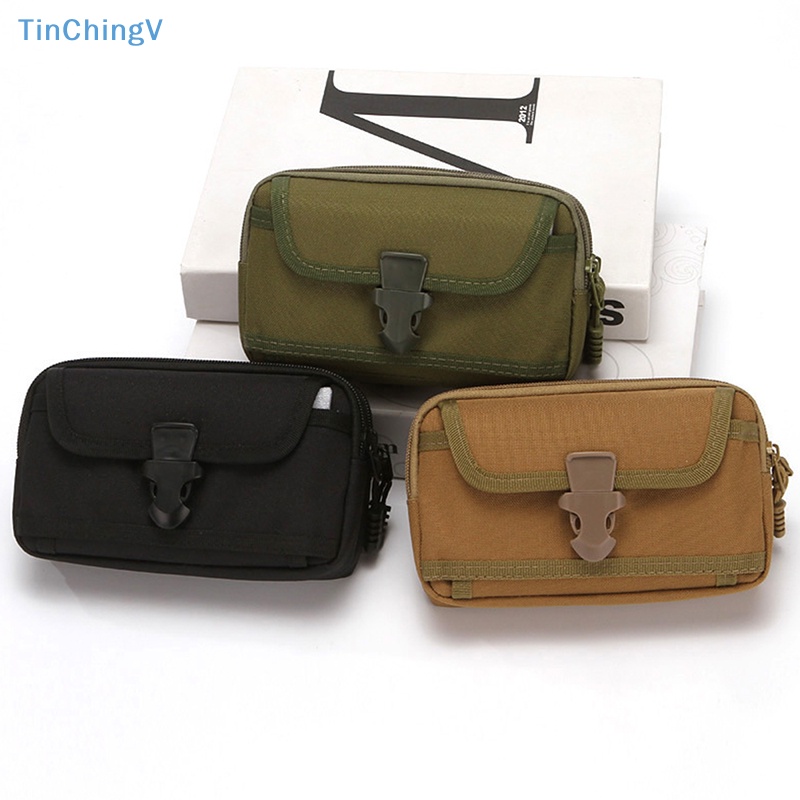Túi Đeo Hông Đựng Điện Thoại 6.5 '' Họa Tiết Rằn Ri Phong Cách Quân Đội Độc Đáo