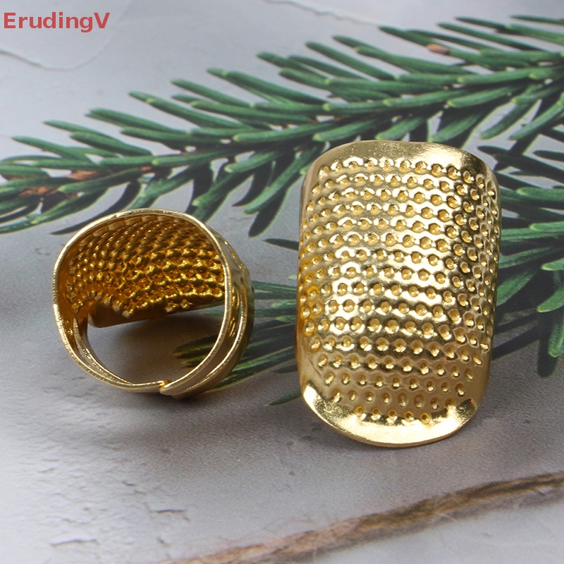 Miếng Kim Loại Bảo Vệ Ngón Tay Khi May Vá Thủ Công