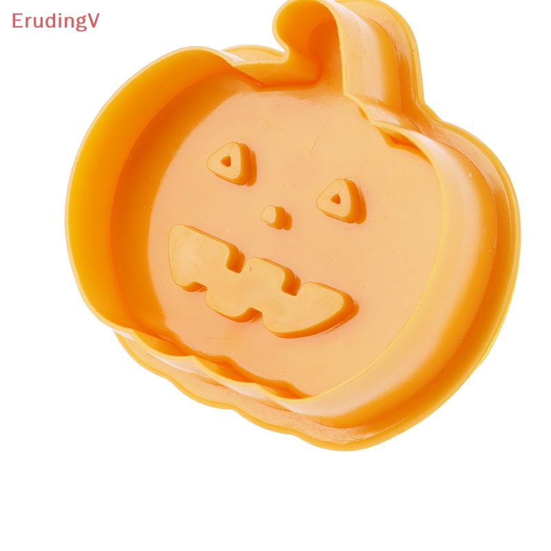 [ErudingV] Khuôn Nhựa Cắt Bánh Quy Chủ Đề Bí Ngô Ma Trang Trí Halloween [Mới]