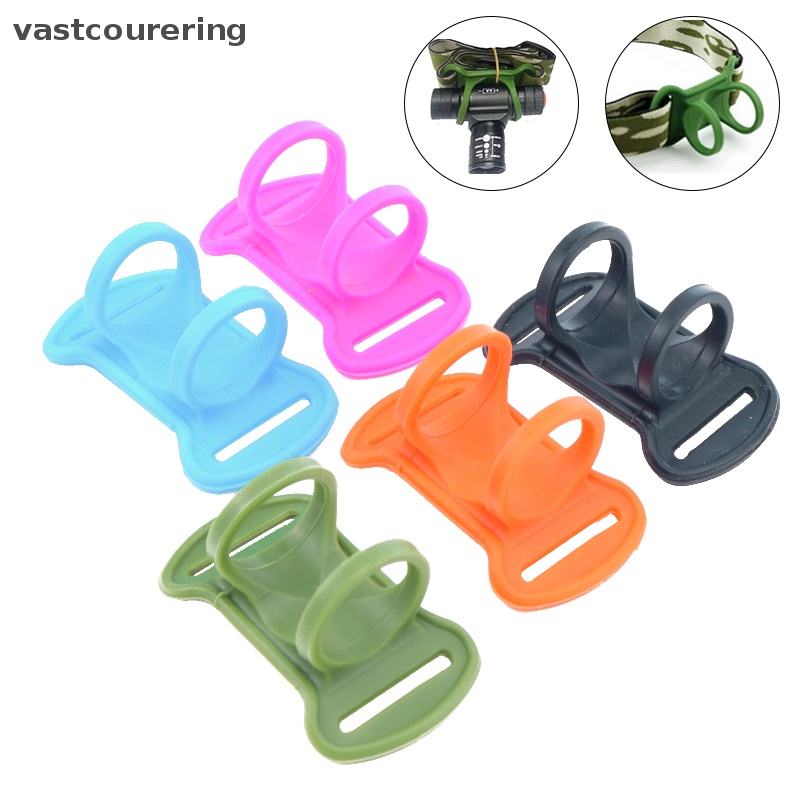 Dây Buộc Đèn Pin Bằng Silicone Tiện Dụng Cho Xe Đạp