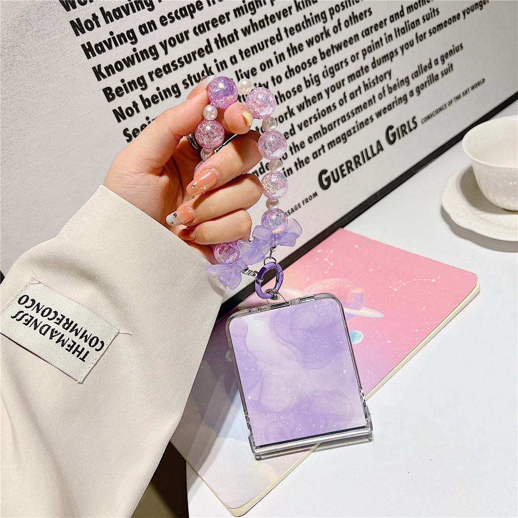 Ốp Điện Thoại Màu Gradient 3D Dễ Thương Cho Galaxy Z Flip4 5G Flip4 Z Flip3 Zflip3 Zflip4 Flip3