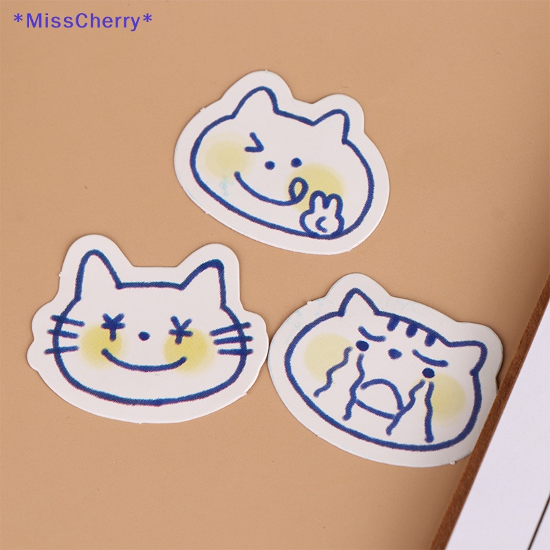 Set 40 Sticker Dán Trang Trí Nhật Ký Hình Động Vật Dễ Thương Mới