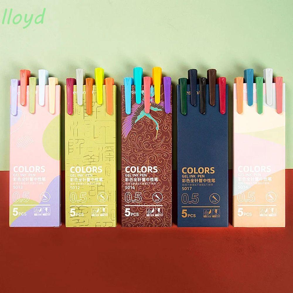 Set 5 bút bi kiểu dáng dễ thương dành cho học sinh