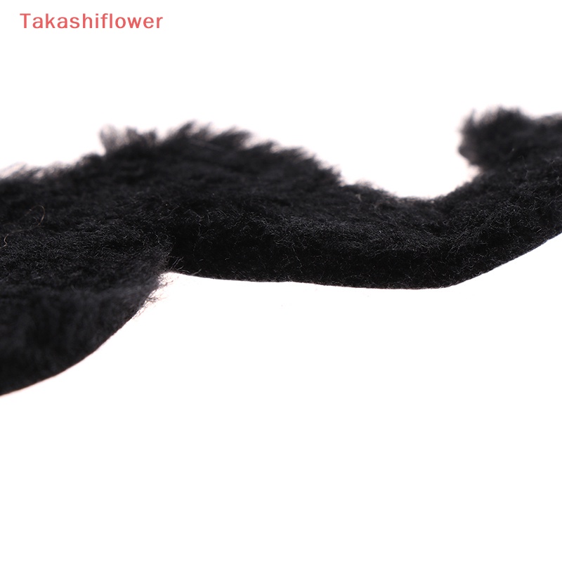 Set 12 Ria Mép Giả Màu Đen Tự Dính Trang Trí Tiệc