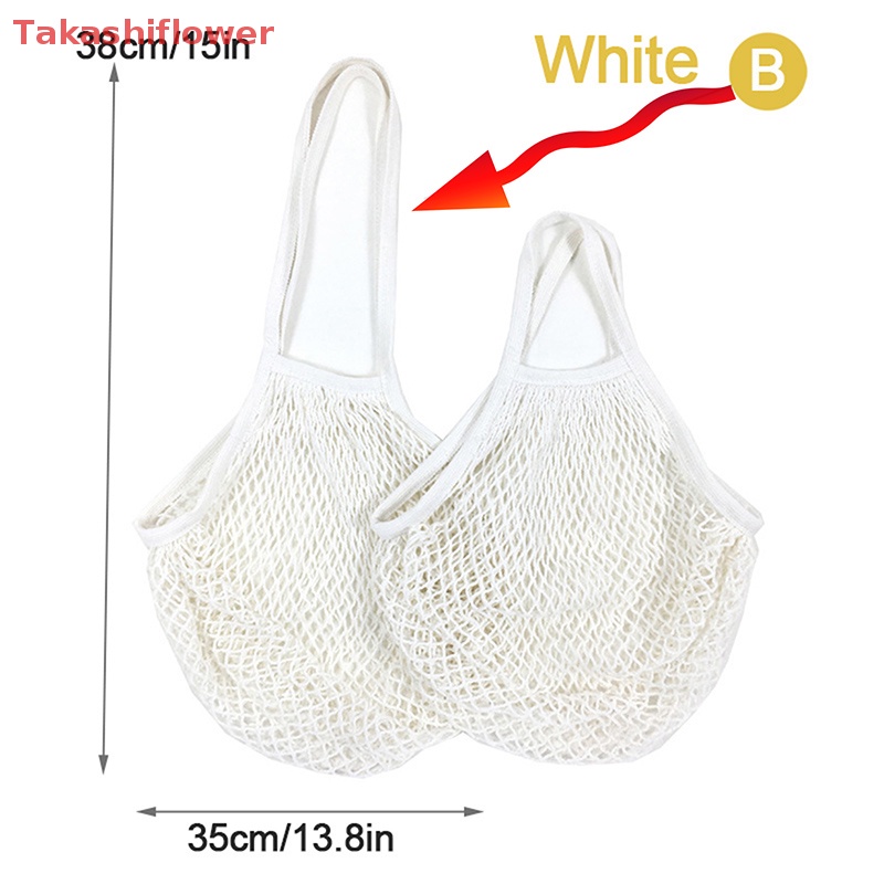 Túi Lưới Cotton Đựng Rau Củ Quả Có Thể Tái Sử Dụng Tiện Lợi