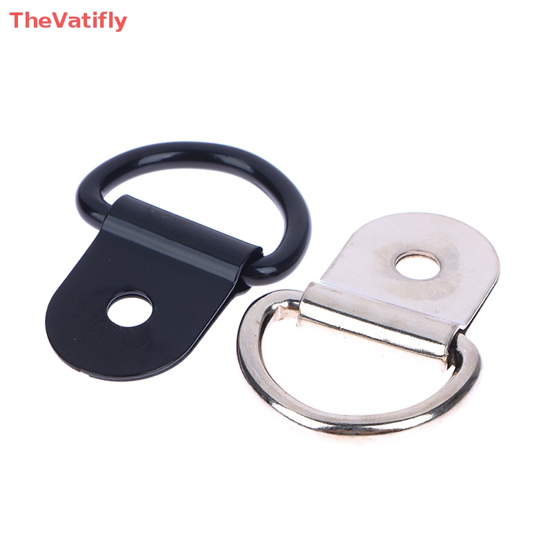 Set 10 Móc Kéo Dây Hình Chữ D Bằng Thép Không Gỉ