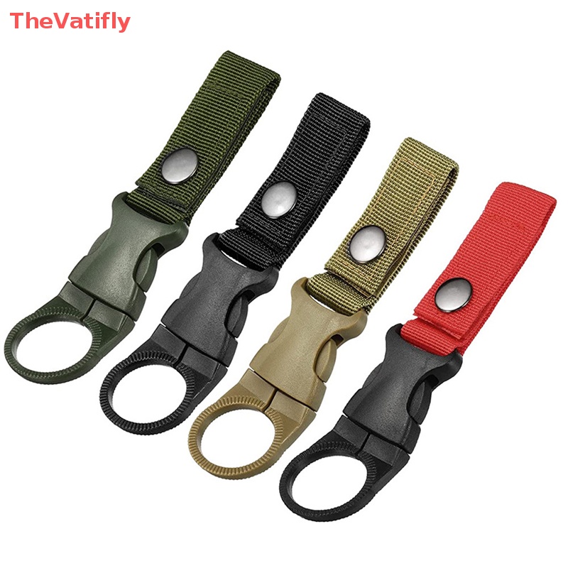 [Thevalifly] Móc Khóa Treo Chai Nước Bằng Nylon Dùng Khi Leo Núi Ngoài Trời