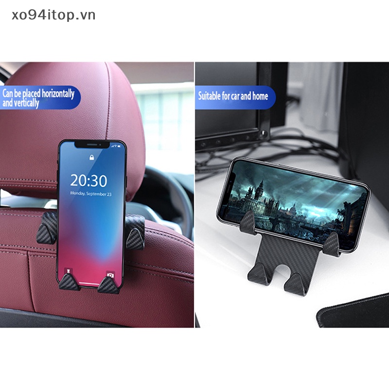 Xoitop 1 Móc Treo Điện Thoại 2 Trong 1 Tiện Dụng Cho Xe Hơi