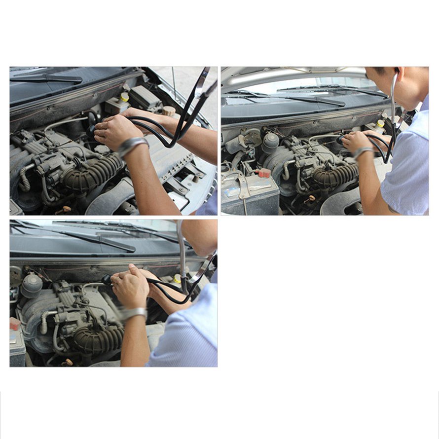 22.5 + 7CM Car Stethoscope Auto Engine Cylinder Stethoscope Hearing Tool