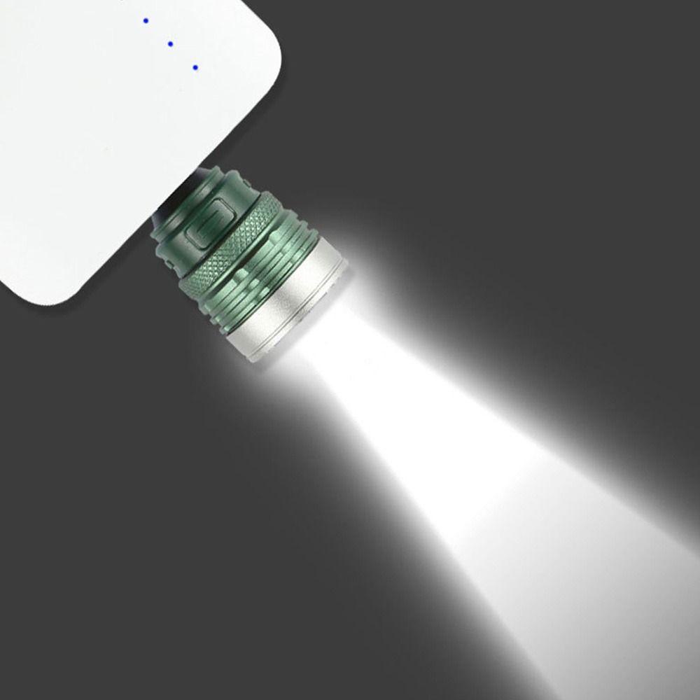 Đèn Pin Sạc Cổng USB Thiết Kế Nhỏ Gọn Tiện Dụng