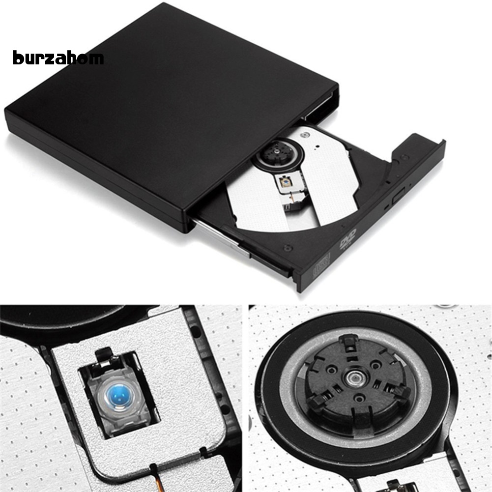 Ổ Đĩa Quang CD VCD DVD Gắn Ngoài Kết Nối USB Cho Máy Tính