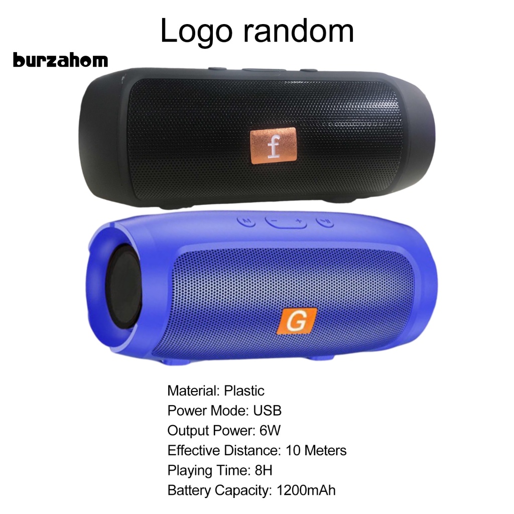 Loa Không Dây Bằng Nhựa Cổng Sạc USB Dùng Hàng Ngày