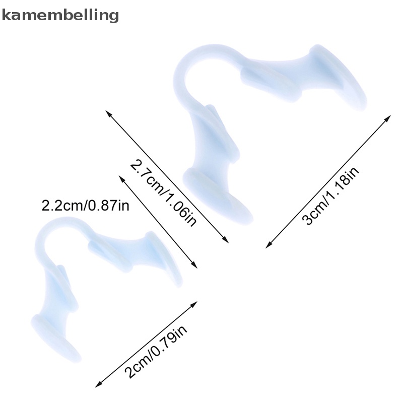 Set 4 Kẹp Mũi Chống Ngáy Chất Liệu Silicone Tiện Dụng
