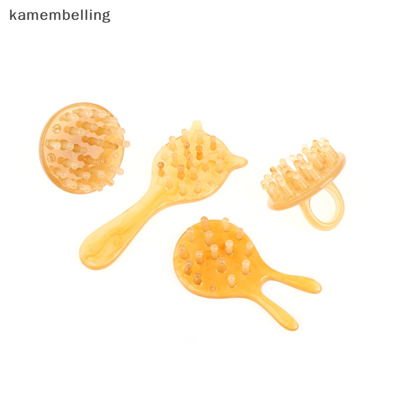 Lược Chải Tóc Mát Xa Da Đầu Bằng Nhựa resin Tự Nhiên kamembelling