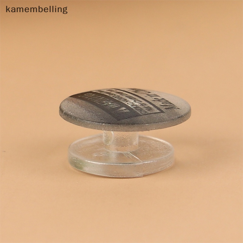 Set 100 Nút Nhựa Màu Đen Trong Suốt Làm Giày