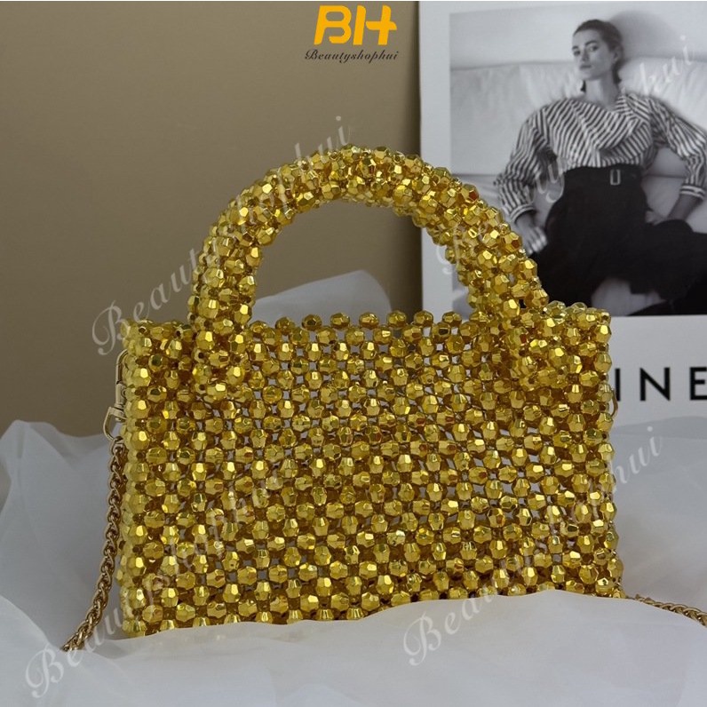 Túi Đeo Chéo Lấp Lánh Thời Trang Cho Nữ