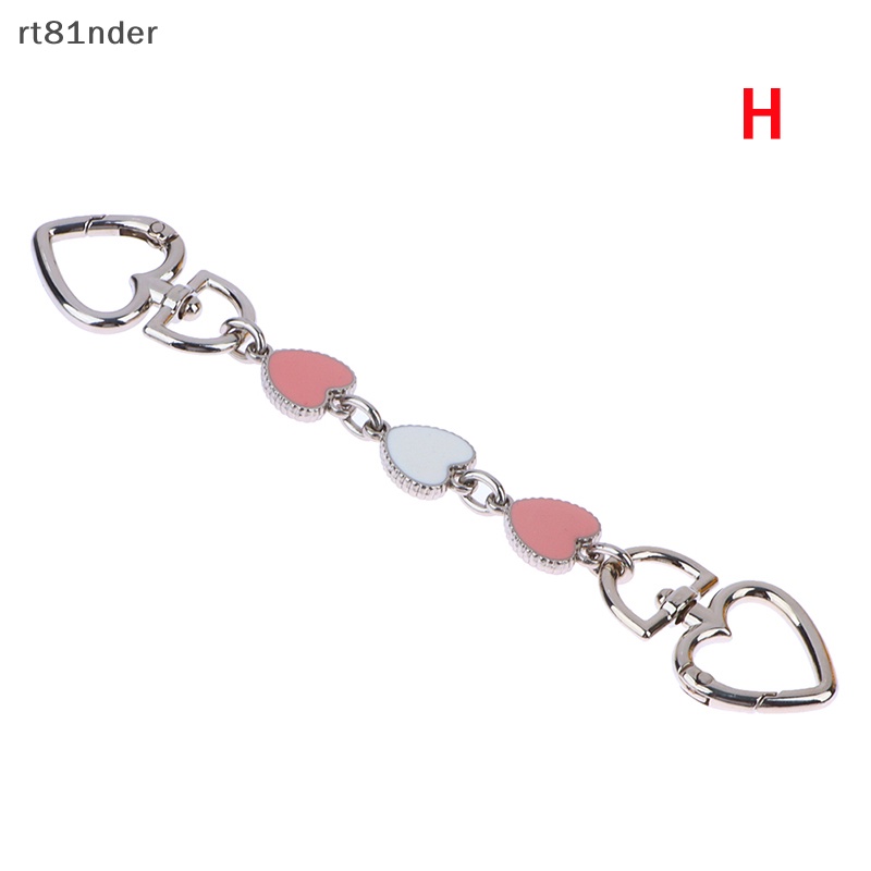 Rt Dây Xích Nối Dài Túi Xách / Đeo Chéo Hình Trái Tim DIY Có Khóa Cài