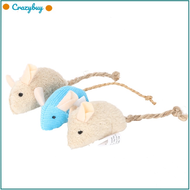 Cr Chuột Nhồi Bông Đồ Chơi Chống Cào Nhiều Màu Sắc Dành Cho Mèo Cưng