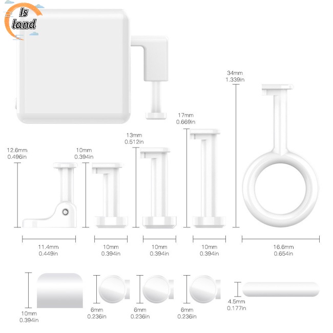 [IS] Bộ Phụ Kiện Công Tắc Kết Nối Bluetooth Tự Động Thông Minh Có Thể Điều Chỉnh