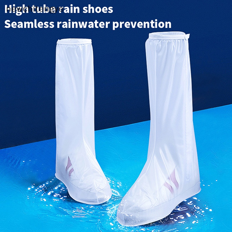 Nyc Vỏ Bọc Giày Đi Mưa Cổ Cao Viền Nhấn Dày Dặn Chống Mài Mòn Chất Lượng Cao Cho Nam Và Nữ YE