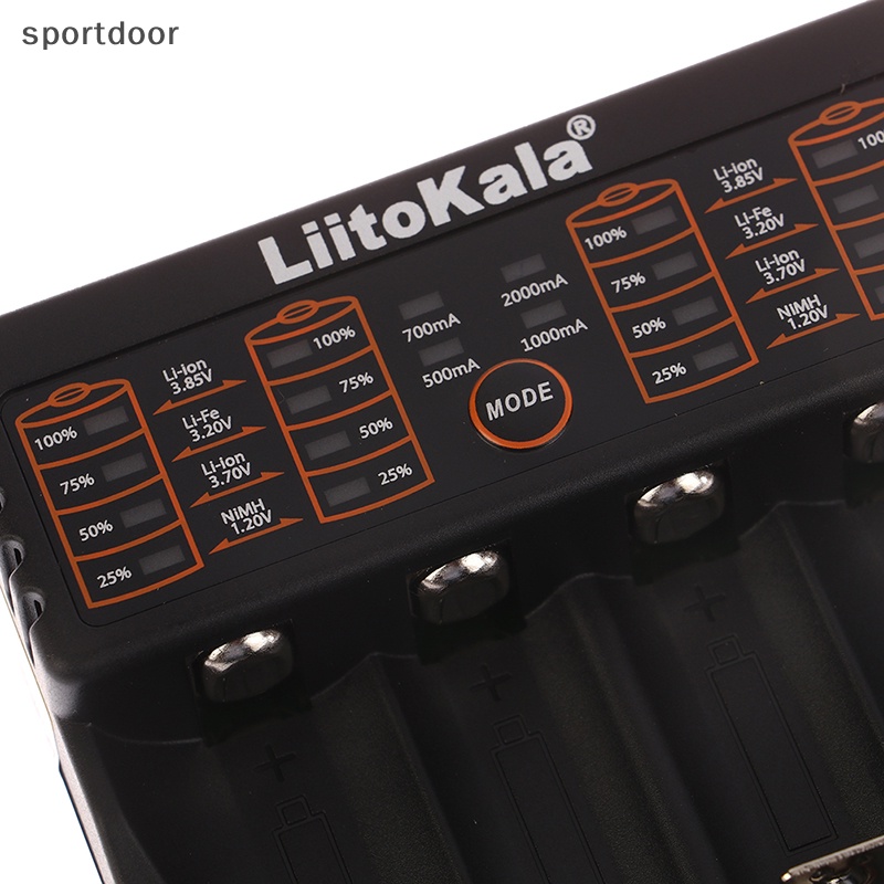 Bộ Sạc Lithium 3.2V 3.7V 3.85V 1.2V 18650 16340 26650 14500 ion LiFePO4 Chuyên Dụng