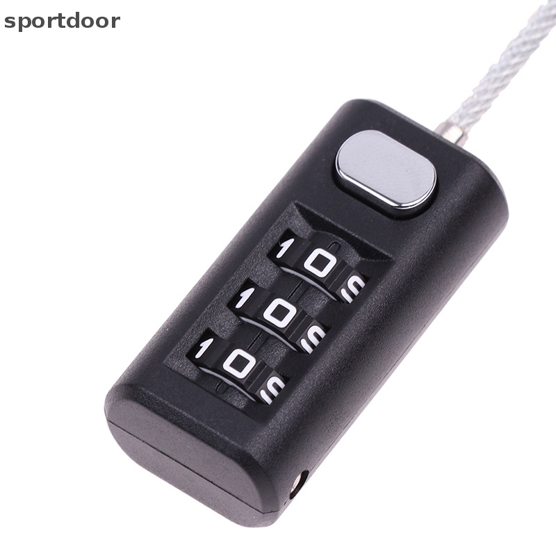 Ổ Khóa Hành Lý Mật Mã 3 Chữ Số Cỡ Nhỏ Tiện Dụng Mang Theo Du Lịch