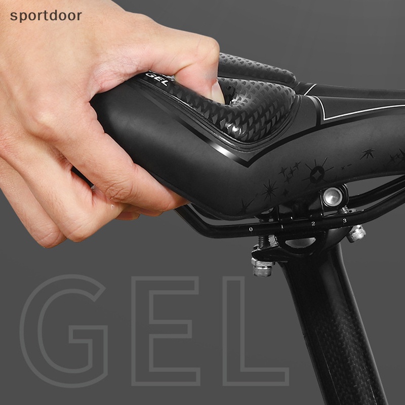 Yên Xe Đạp Leo Núi MTB Bằng Da PU Thoải Mái Chống Sốc