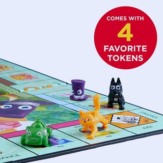 Monopoly Junior Board Game, Ages 5 and up