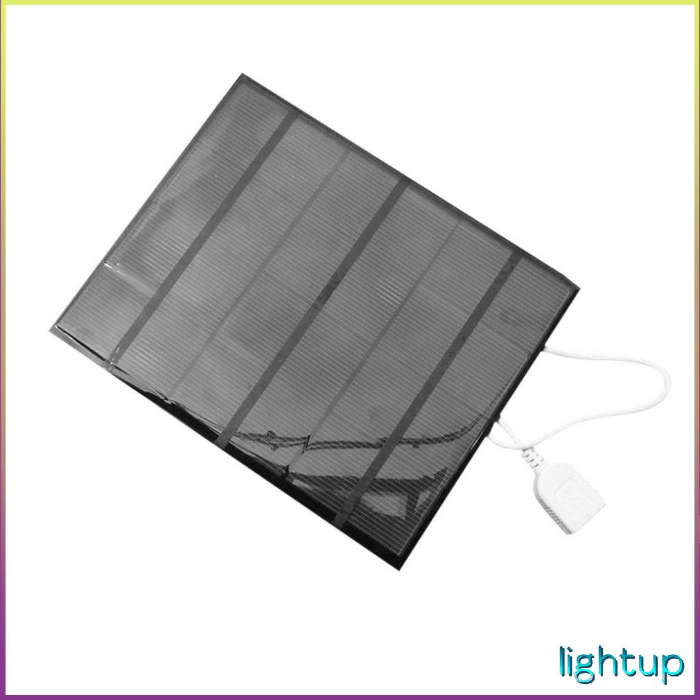 Bảng điều khiển năng lượng mặt trời USB 3.5W 6V Bộ sạc pin ngoài di động cho điện thoại Máy tính bảng [Y/17]