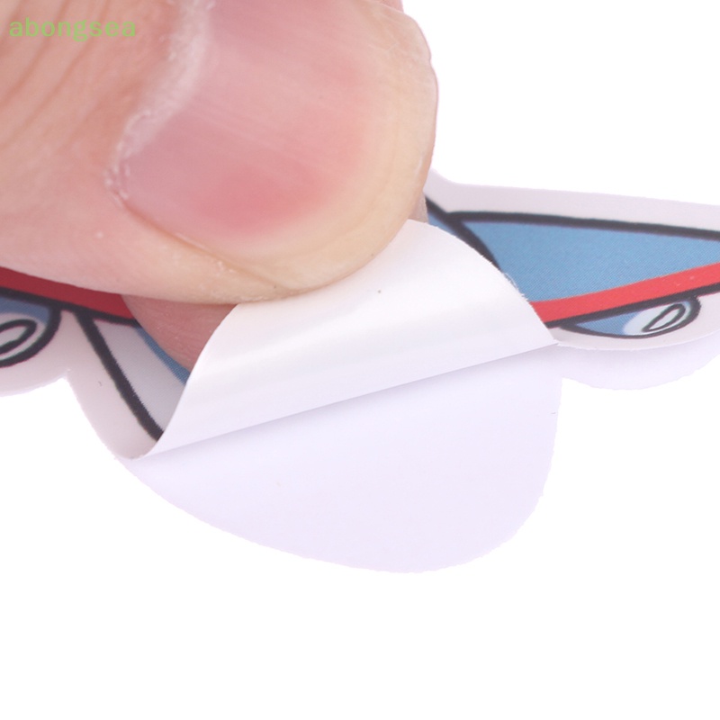 Set 50 Miếng Dán Chống Thấm Nước Họa Tiết Máy Bay Graffiti Dễ Thương