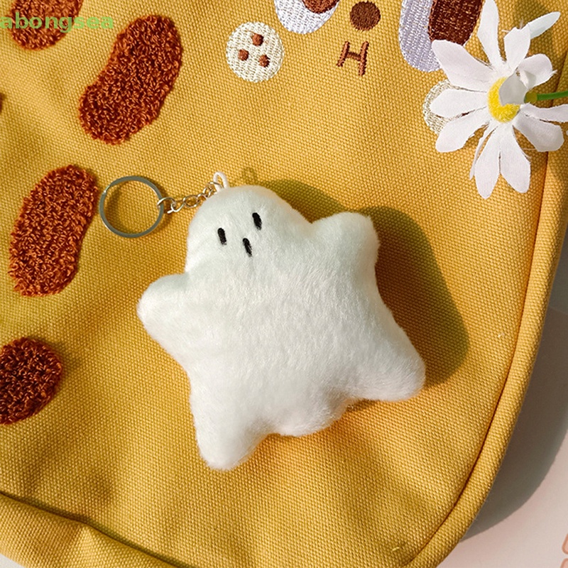 Móc Chìa Khóa Hình Búp Bê Ma Nhồi Bông Mềm Mại Dễ Thương Sáng Tạo