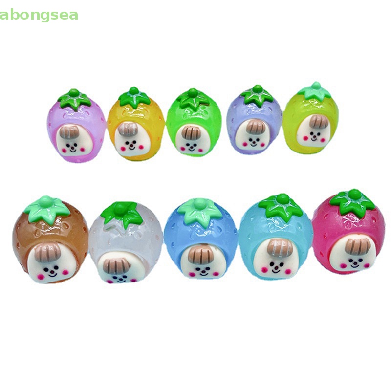 1 Tượng Mô Hình Trái Cây Nghệ Thuật Dạ Quang Bongsea