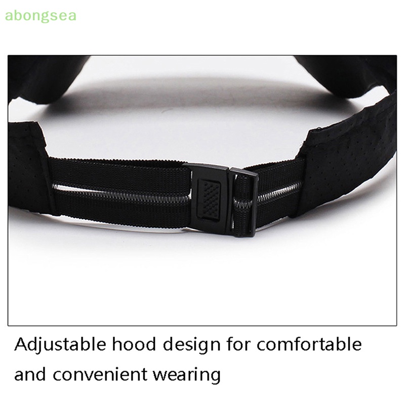 Abongsea Mũ Lưỡi Trai Hở Chóp Thoáng Khí Chống Tia UV Màu Trơn Thời Trang Mùa Hè Cho Nam Và Nữ