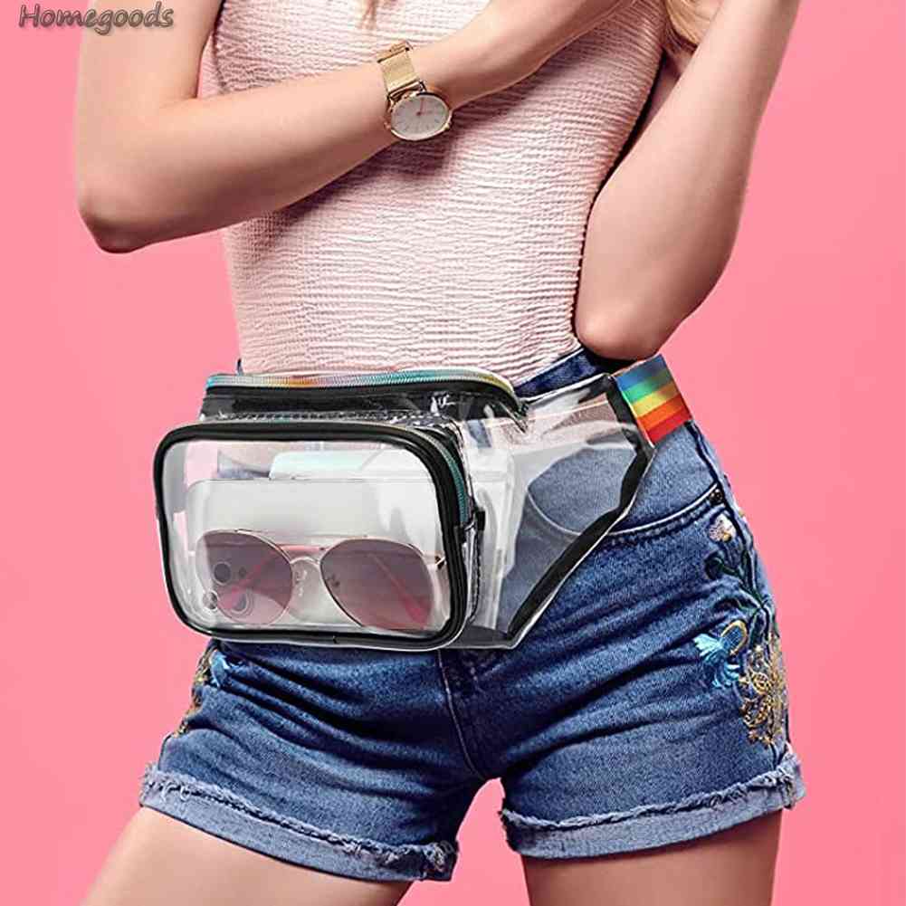 Túi Đeo Chéo Bằng PVC Trong Suốt Sức Chứa Lớn Cho Thể Thao Ngoài Trời [homegoods.vn]