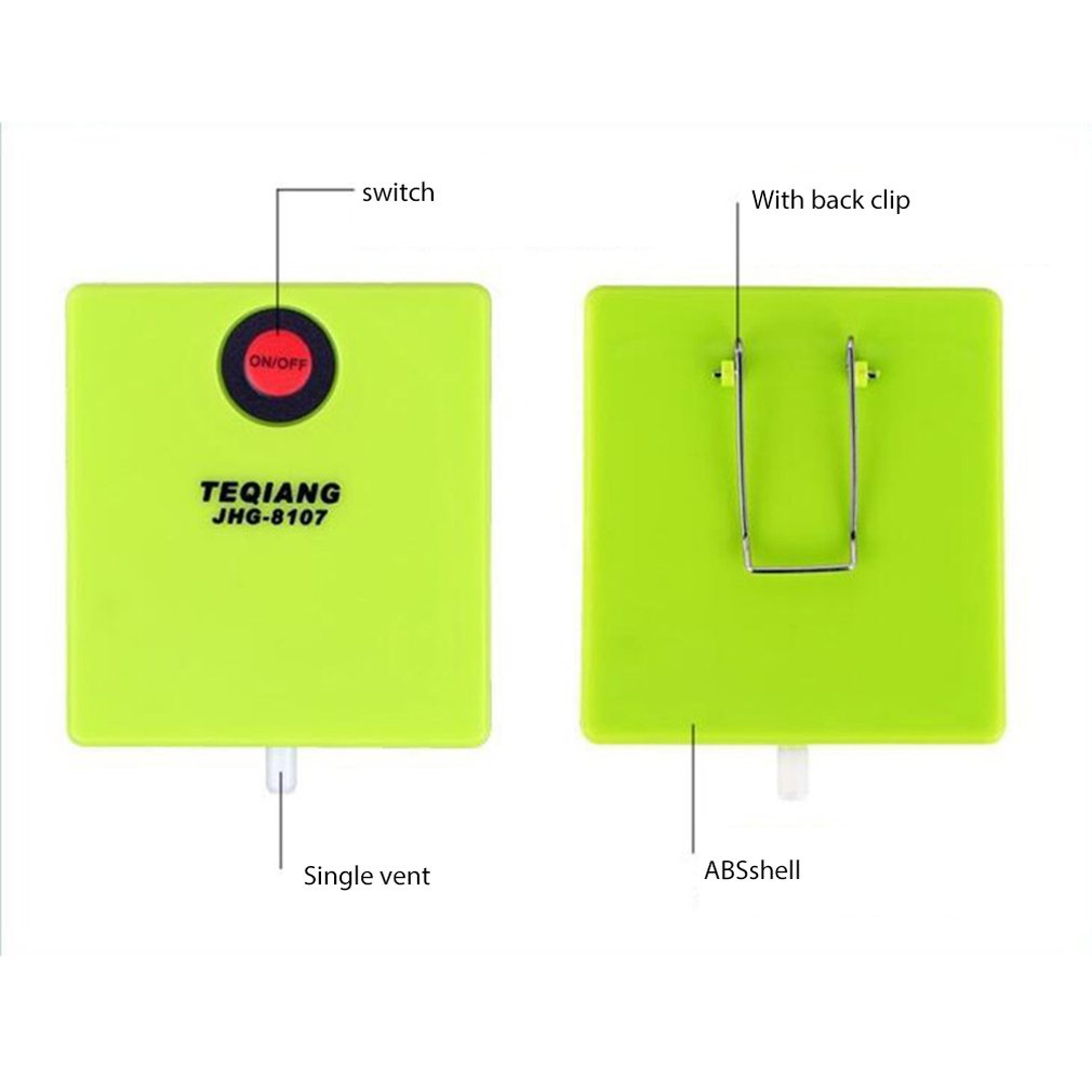 Outdoor Mini Ultra Silent Aquarium Air Pump Single Outlet Dry Cell Battery Operated  Fish Oxygen Device [Q/1]